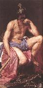 VELAZQUEZ, Diego Rodriguez de Silva y Mars, God of War wet France oil painting reproduction